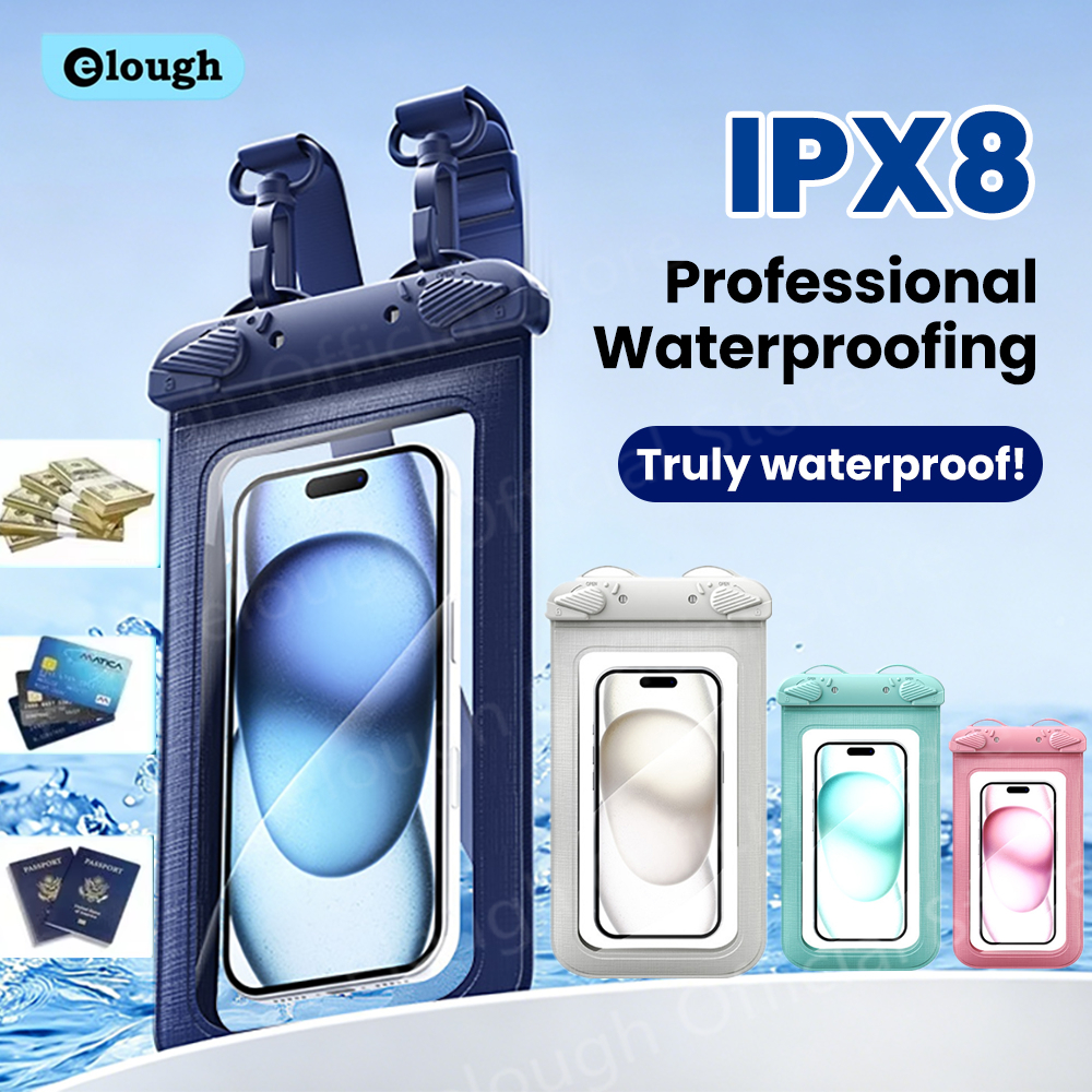 Aquatic Diving - 7.5Inc PVC Transparent Waterproof Bag Case