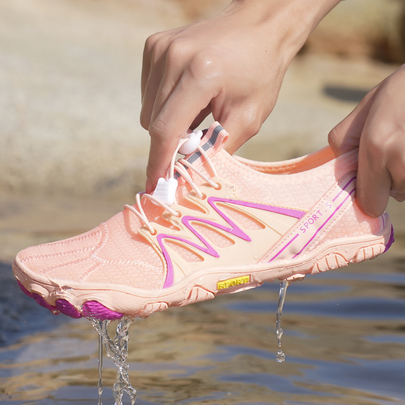 Pink Barefoot Water Shoes Unis – Aquatic Gym recenzja i cena