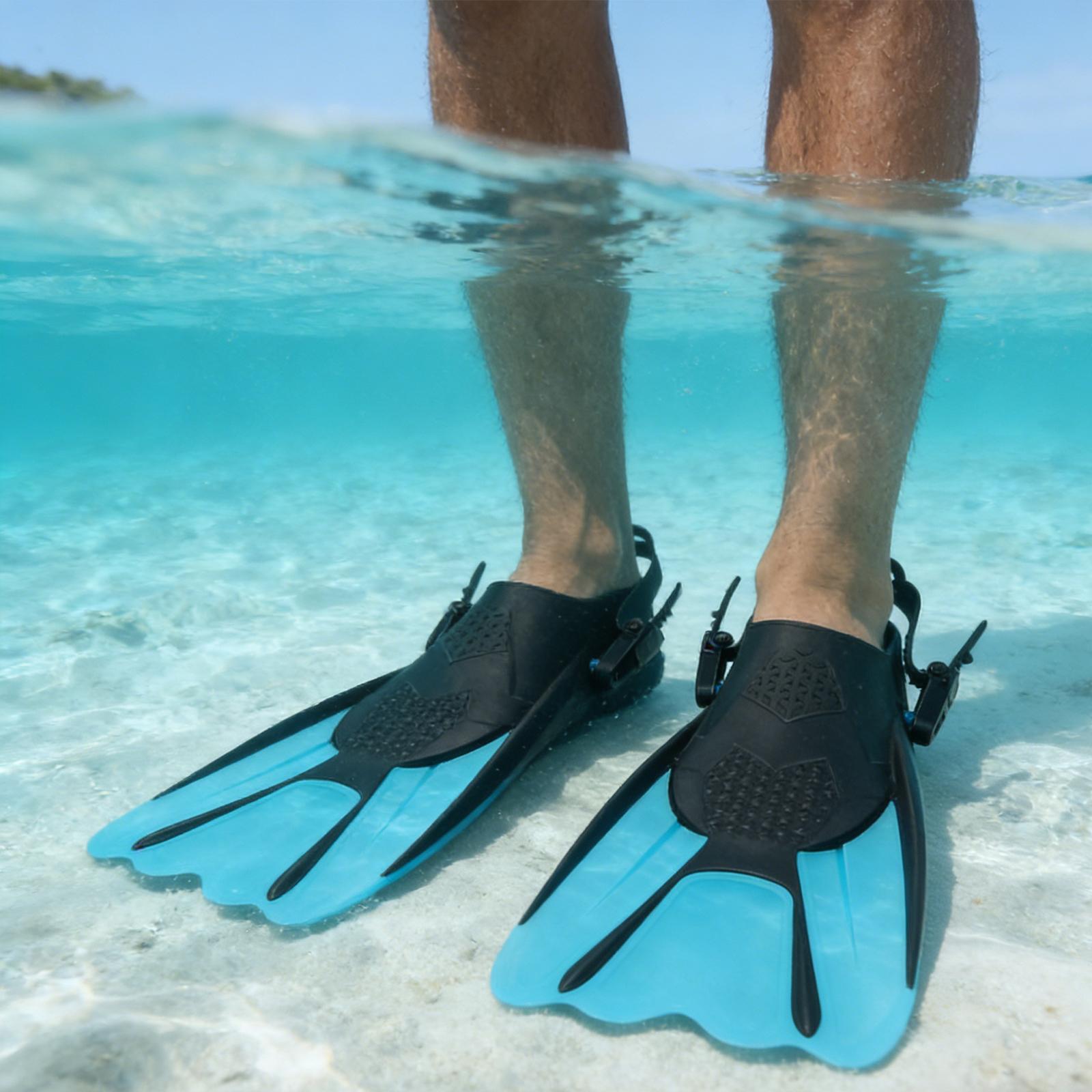 Open Heel Swim Fins Adjustable – Aquatic Sports And Scuba recenzja i cena