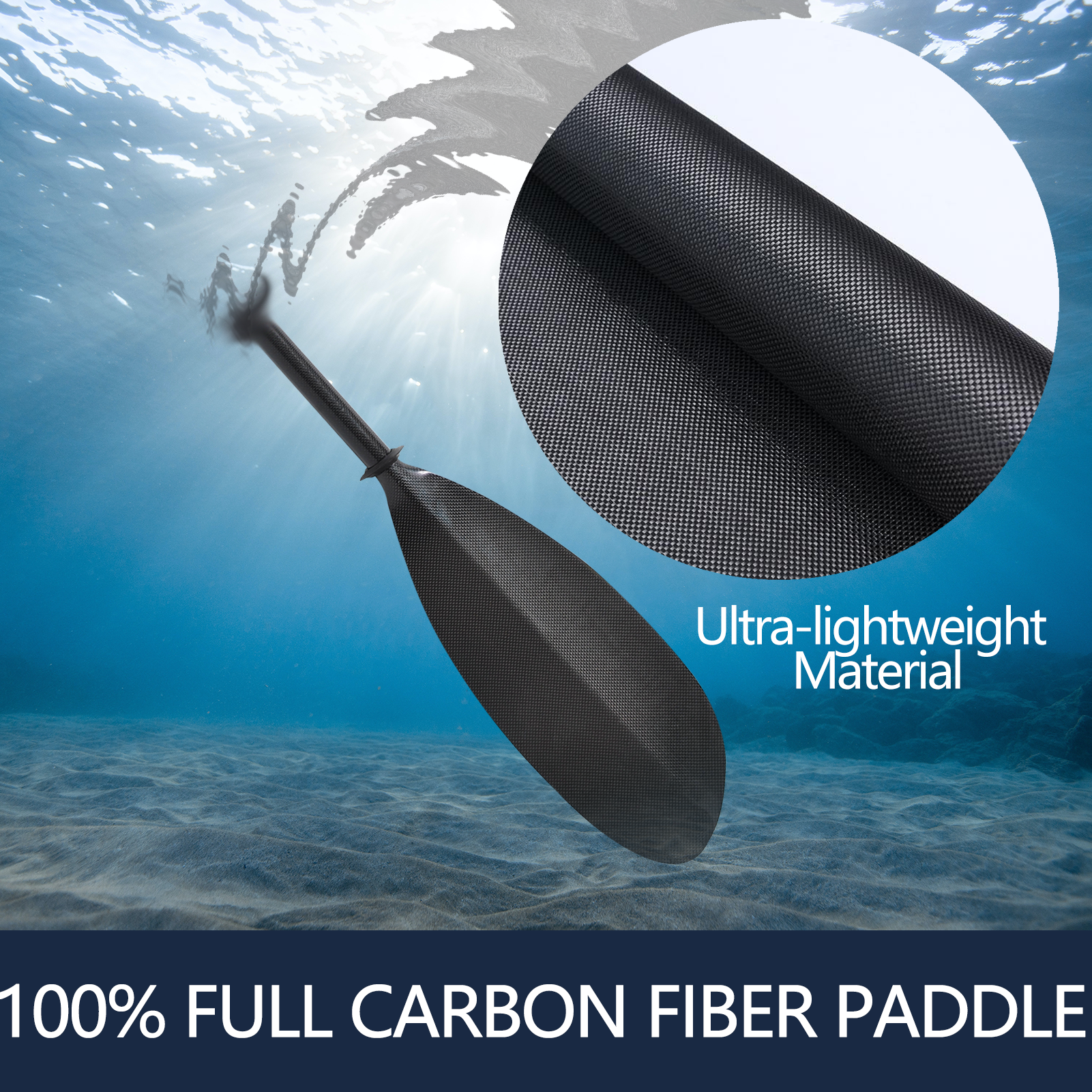 750g 2 Piece Sport Line Kayak  – Kayak Paddle Carbon recenzja i cena