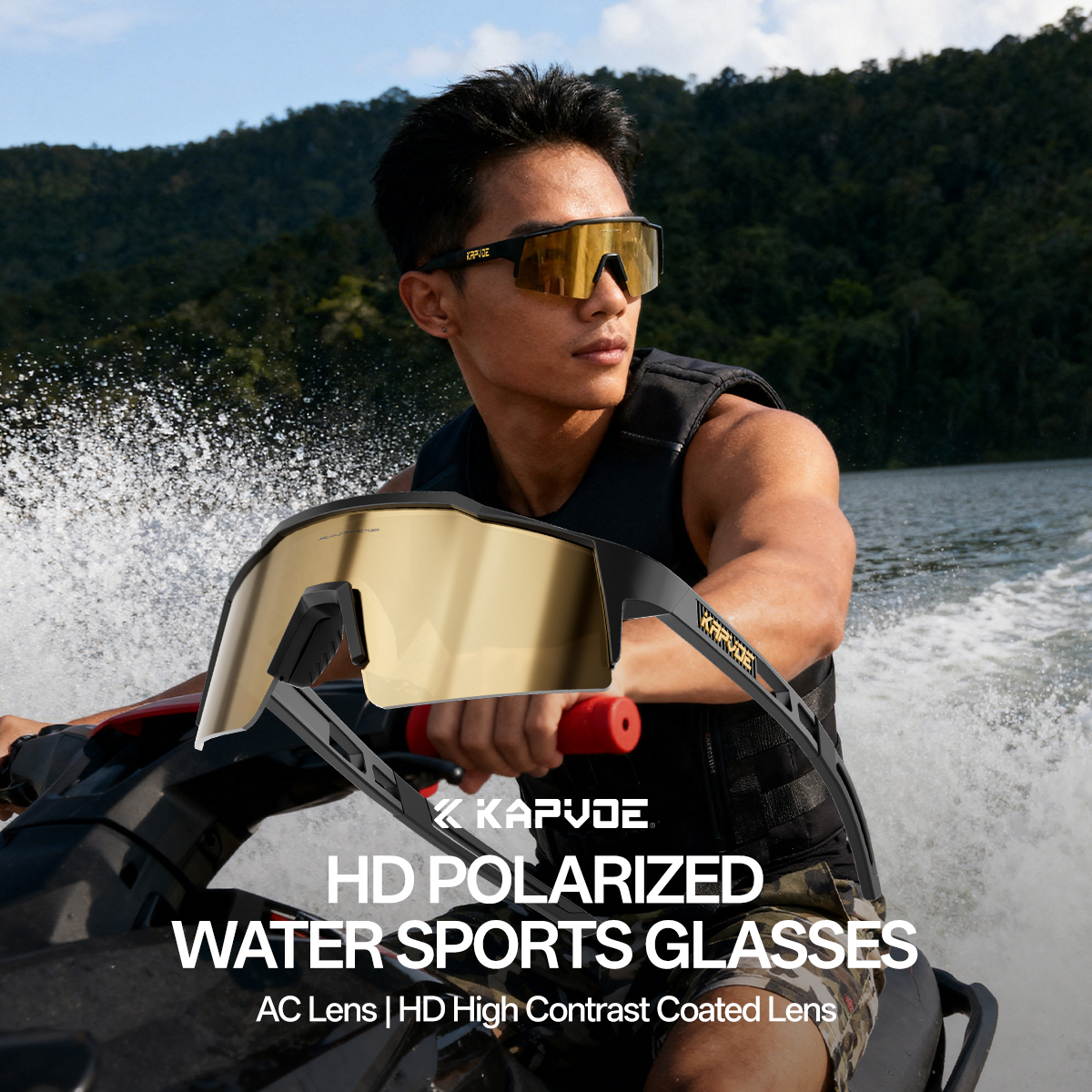 KAPVOE UV400 Anti-glare Surfin – Aquatic Sports recenzja i cena