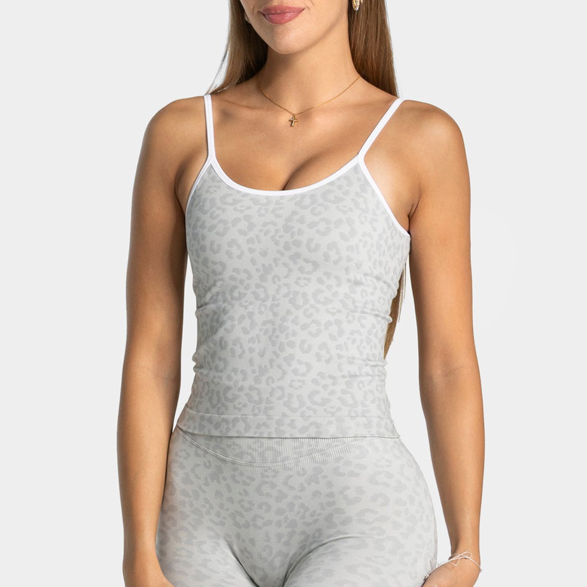 Sexy Leopard Print Yoga Tank T – Aquatic Gym recenzja i cena