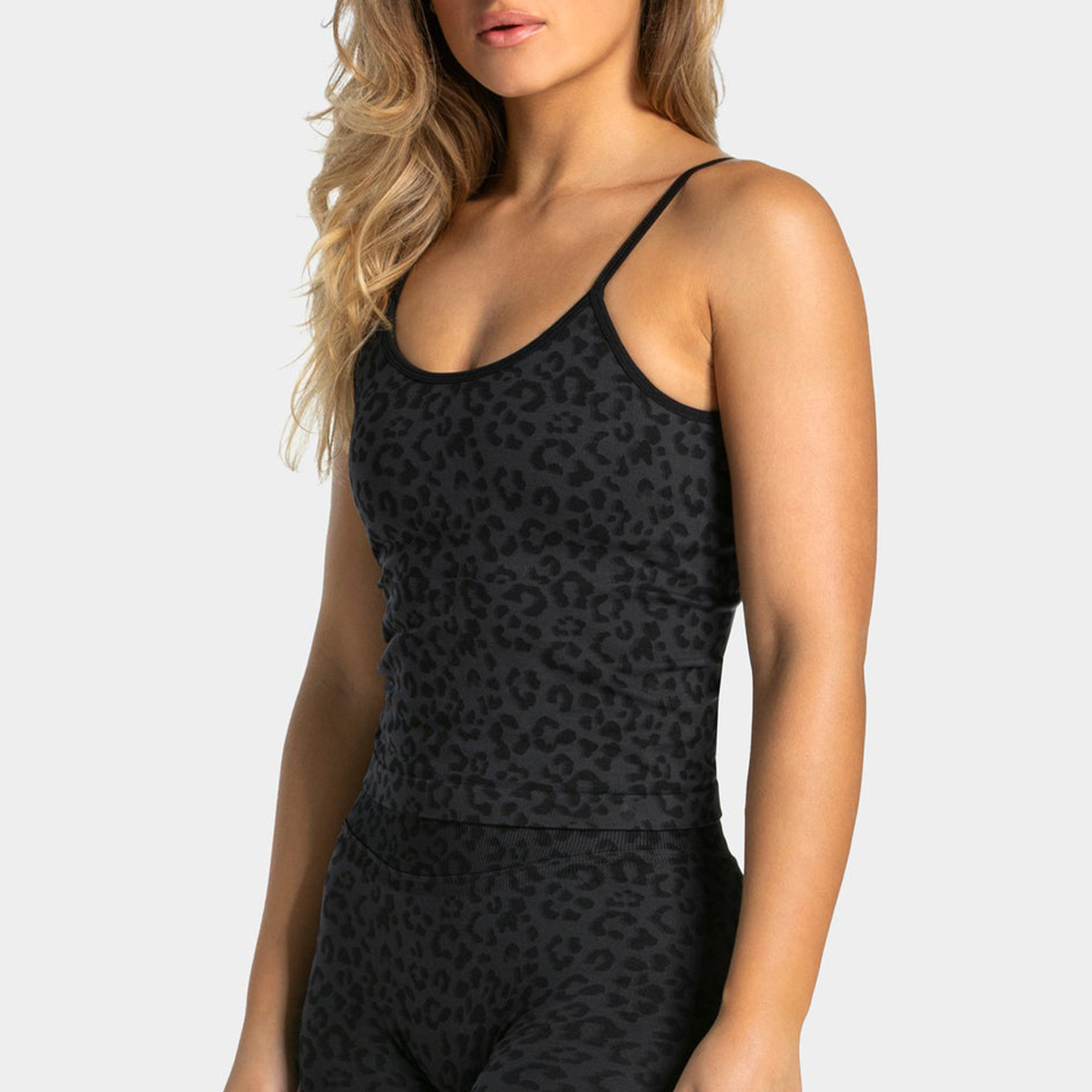 Sexy Leopard Print Yoga Tank T – Aquatic Gym recenzja i cena