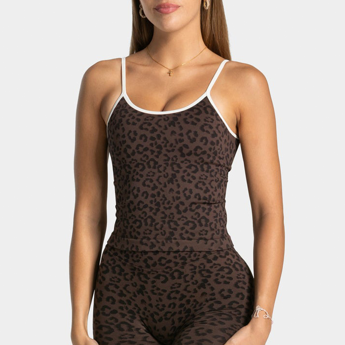 Sexy Leopard Print Yoga Tank T – Aquatic Gym recenzja i cena