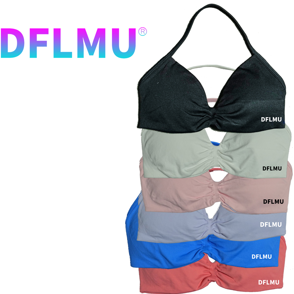 DFLMU Women Halter Sports Bra  – Aquatic Gym recenzja i cena