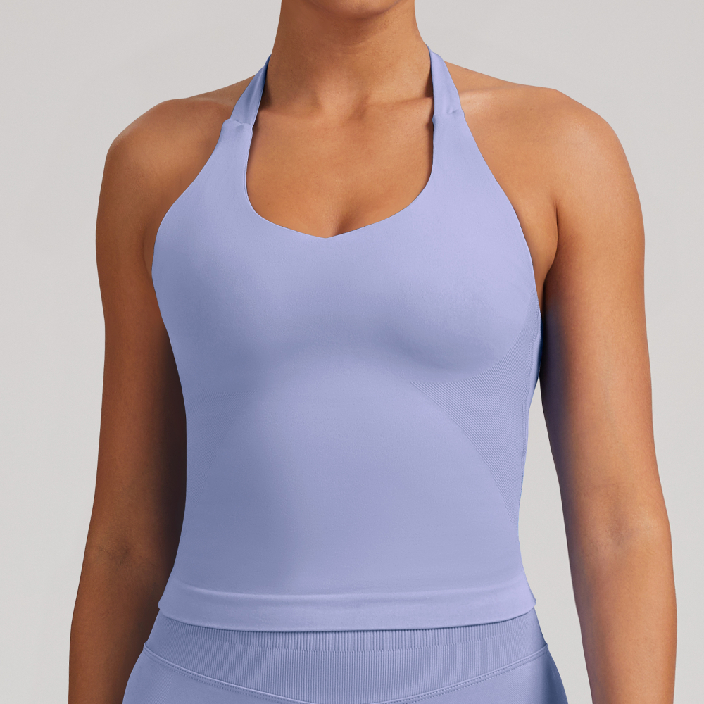Women's Yoga Vest Seamless Top – Aquatic Gym recenzja i cena