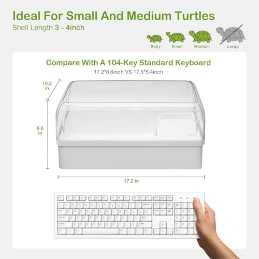 Turtle Tank Acrylic Habitat Ki – Aquatic Zone recenzja i cena