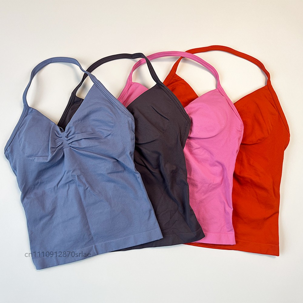 Women's Seamless Halter Strapp – Aquatic Gym recenzja i cena