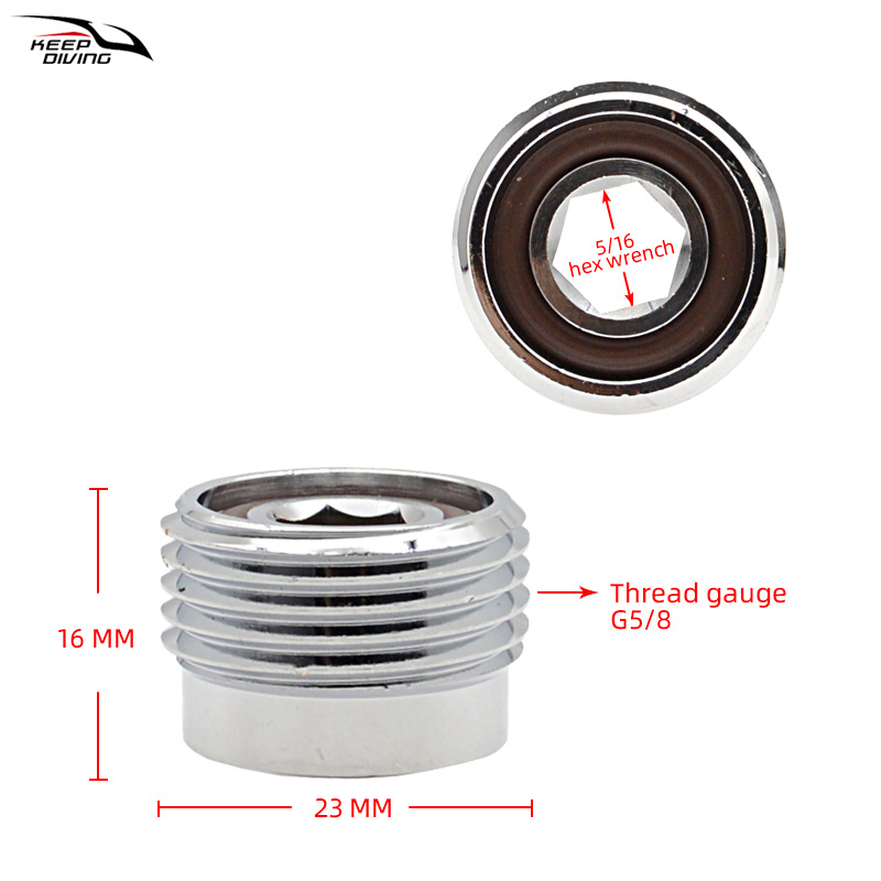 1Pcs DIN to Yoke Adapter Scuba – Aquatic Diving recenzja i cena